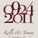Custom Anniversary or Wedding Date Print - Wedding Gift - Anniversary Gift - GIft for Grandparents -8"x10"