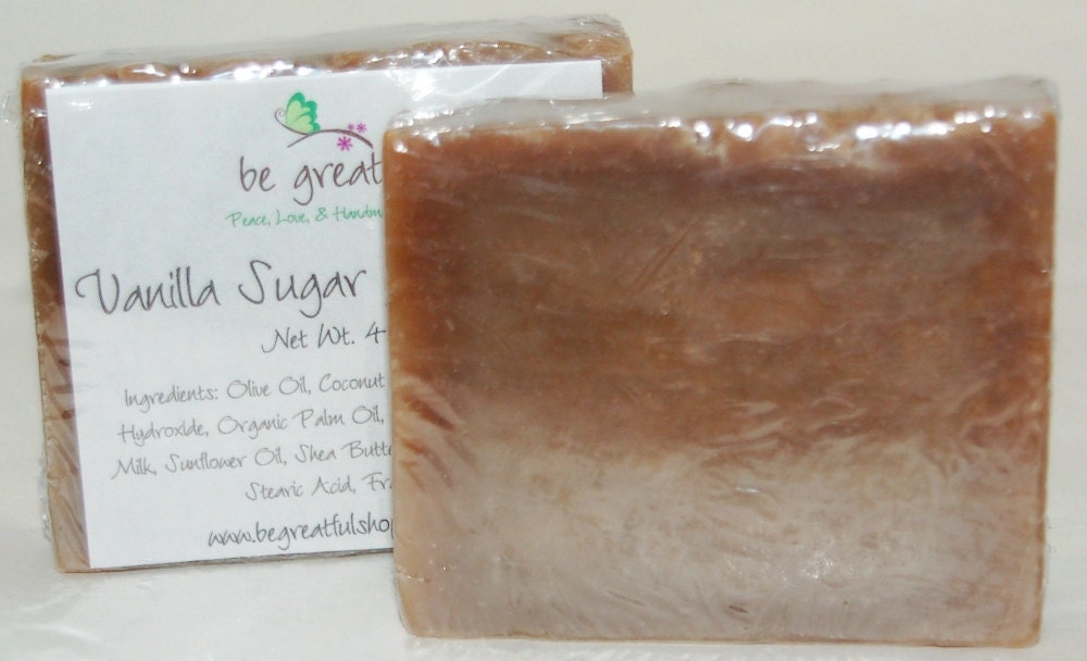 Vanilla Sugar Goat Milk Cold Process Soap Bar