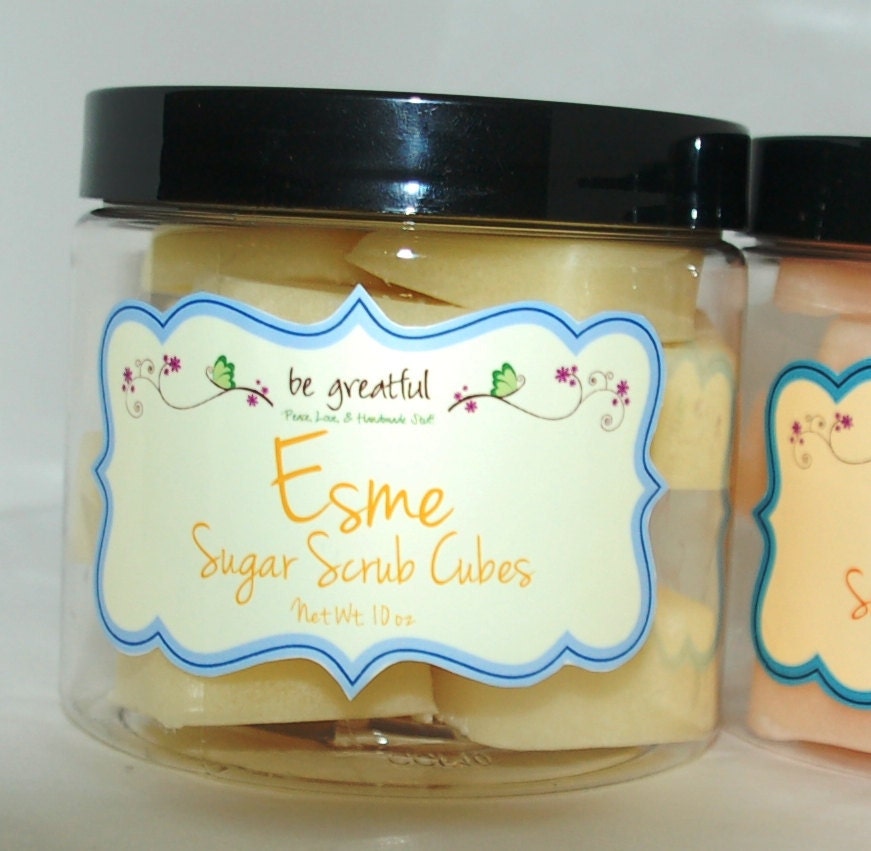 Esme Sugar Cube Scrub Twilight Inspired Fragrance