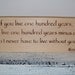Classic Pooh Nursery Art, Rustic Nursery- "If you live one hundred years..." baby boy nursery, baby girl