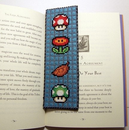 Mario Power-ups Bookmark