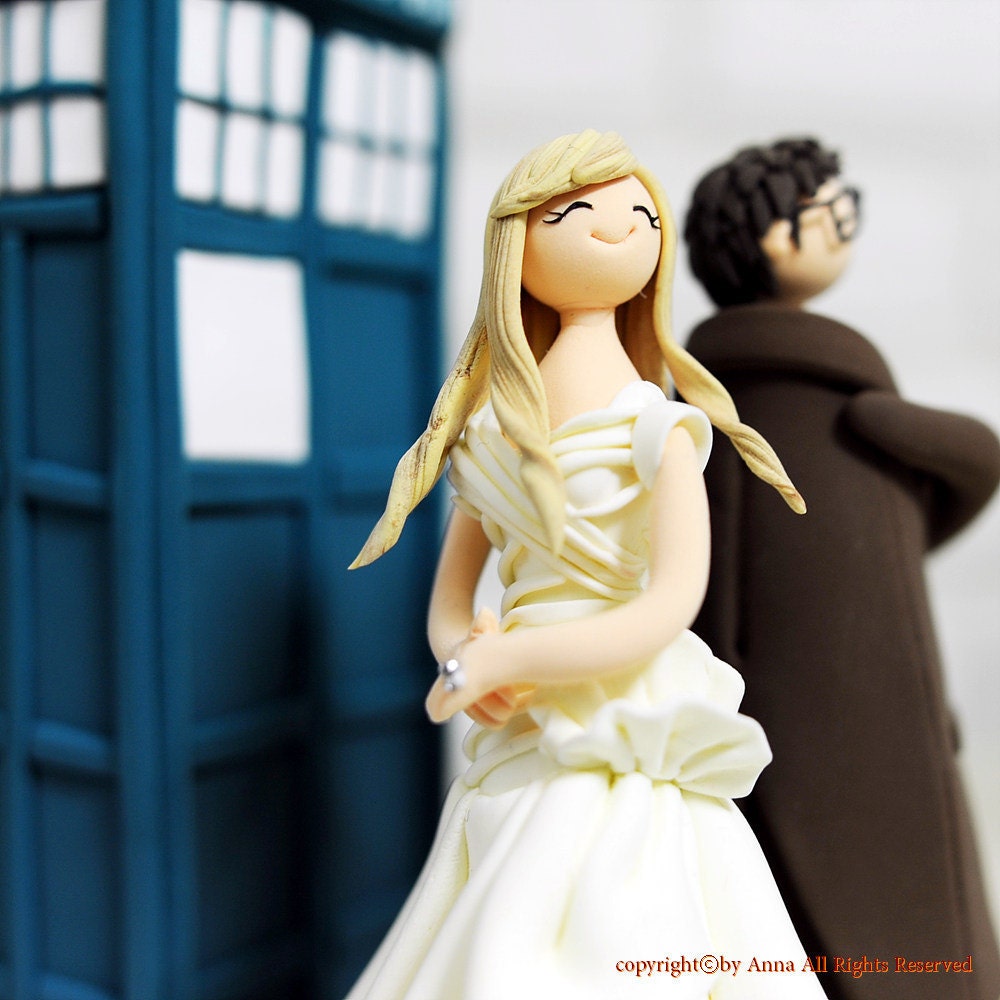 Doctor who wedding cake topper decoration gift keepsake
