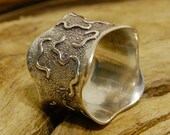 The Reticulated Sterling Silver Ring.