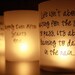 Quote Luminaries - Reception Signs and Decor - Wedding signs and Decor - 10 Count