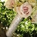 Bouquet Handle - Custom Made Crystal Bridal Bouquet Handle - Ultimate Bouquet Jewelry - Wedding Bling