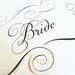 Wedding Chair Signs - Bride and Groom - Wedding Reception Decoration
