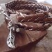 BRAIDED & SHEET Wrap Bracelet