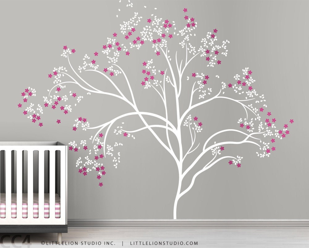 Blossom Tree Extra Large Wall Decal - Japanese Cherry Blossom Tree Decal