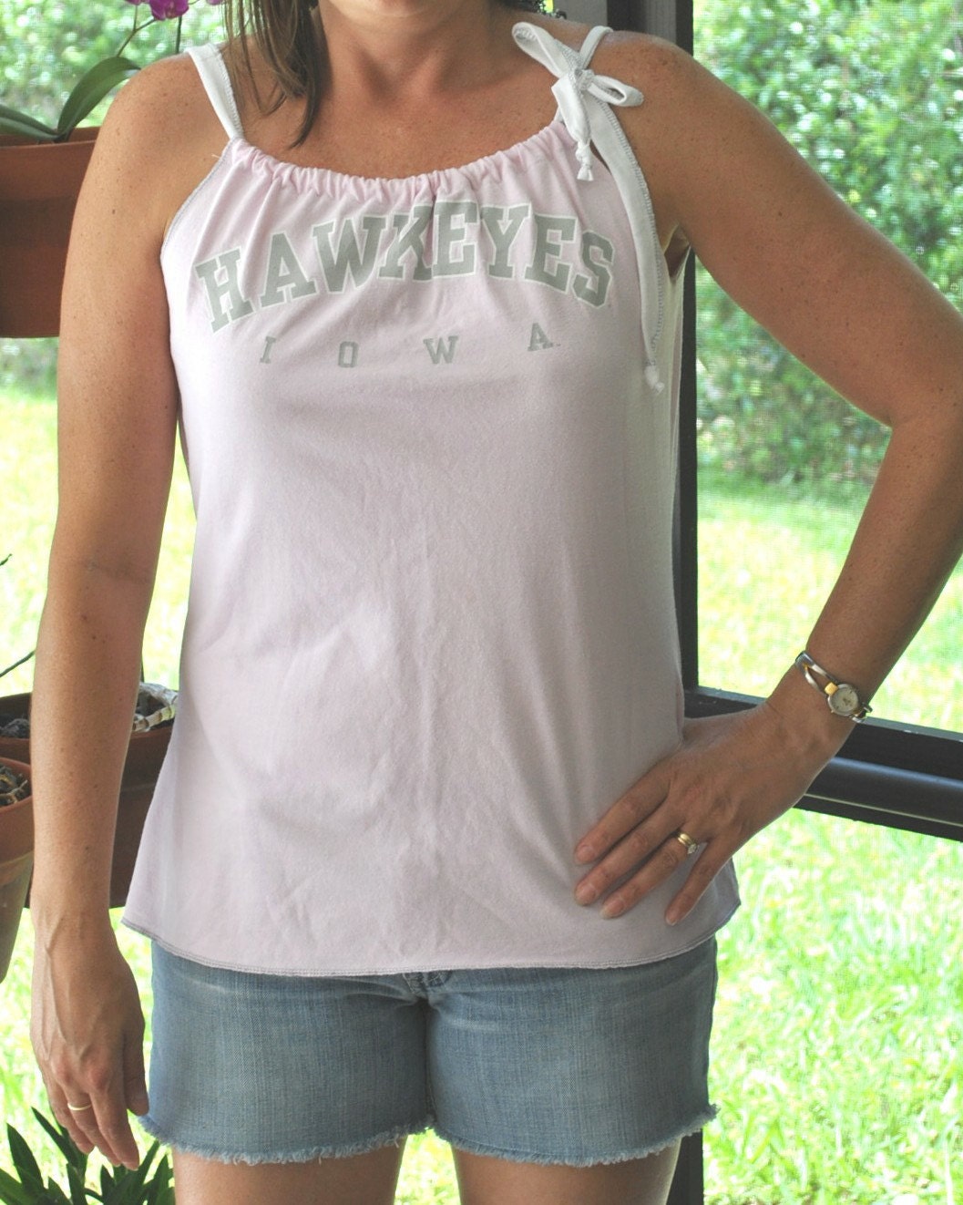 White Halter Shirt