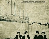 The Beatles Musical Print: A Hard Day's Night - 11x17 Movie Poster Art