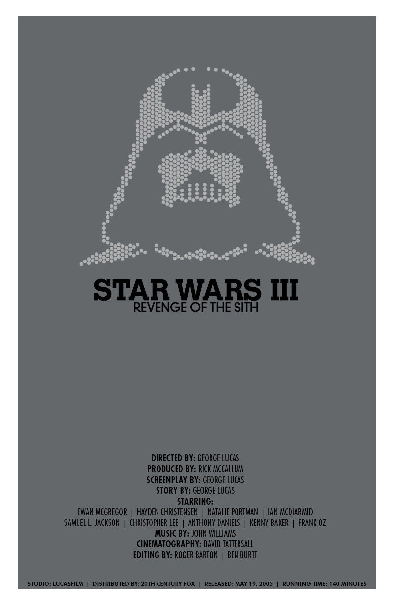 Star Wars New Trilogy Poster Collection - Three 11x17 Fine Art Prints
