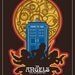The Angels have the Phone Box - Doctor Who & Charlie's Angels Inspired 11x14 Mashup Poster