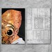 Any 5 Star Wars Character Portraits - 11"x17" Minimalist Science Fiction Art Prints