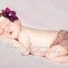Plum Purple Delphinium Flower Headband