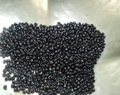 11/0 Seed beads (black)