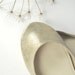 Soft Gold Handmade Ballet Flats