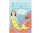 Mermaid Invitation - Personalized and Printable