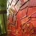 Abstract Painting 34 x 44 Custom Original Heavy Textured Impasto Red Gold Oil by Je Hlobik