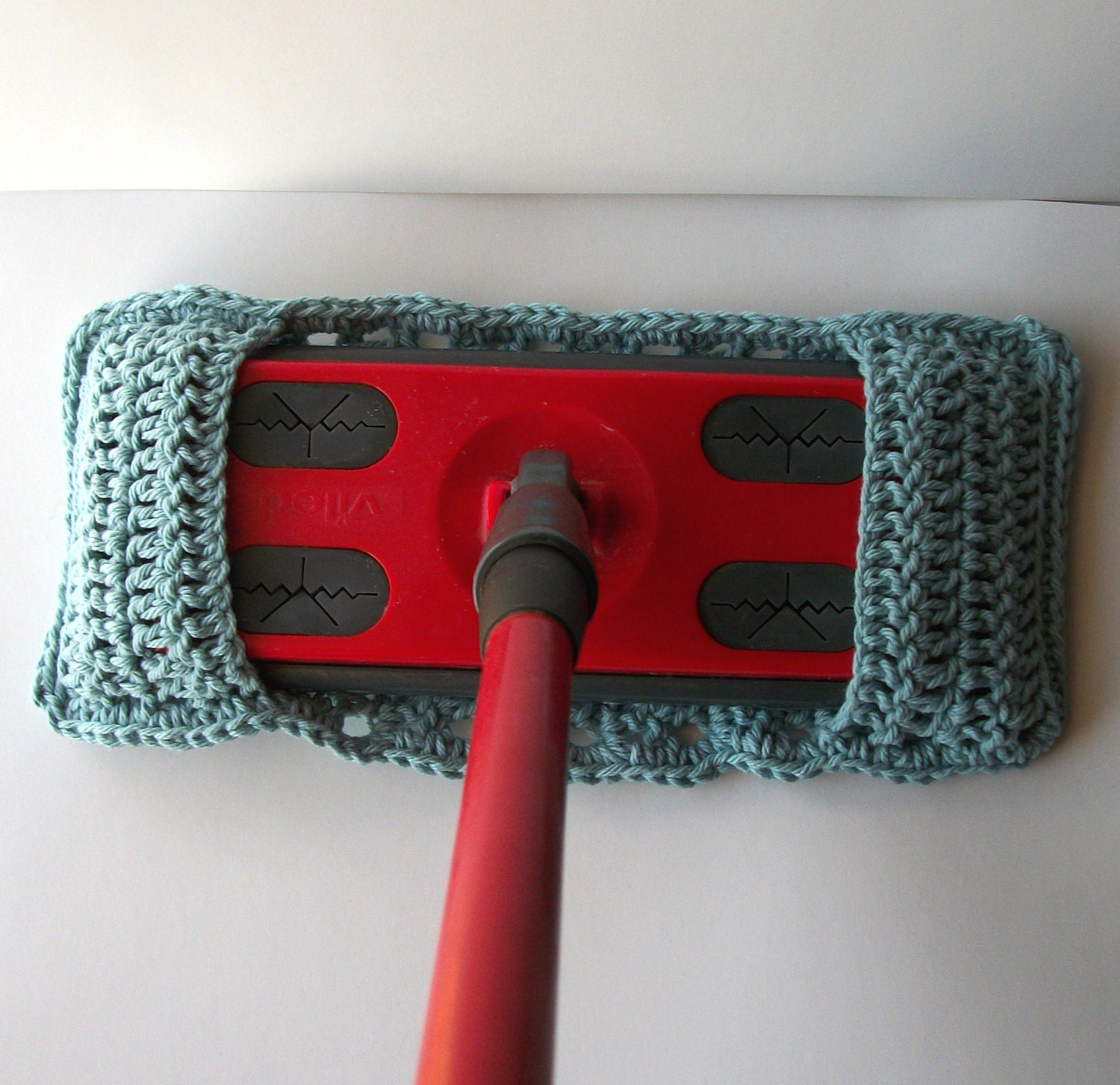 Blue Swiffer Cover Reusable Washable 100% Cotton Floor Cleaning Cloth Pads