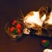Chocolate Covered Strawberries - 3 Catnip Toys