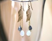 Gold Wing Earrings