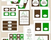 Custom Camp Birthday - PRINTABLE diy Party Collection - anna and blue paperie Il_170x135