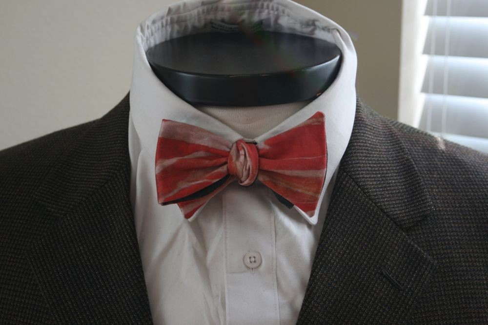 The Gammon - Our cotton bowtie in BACON