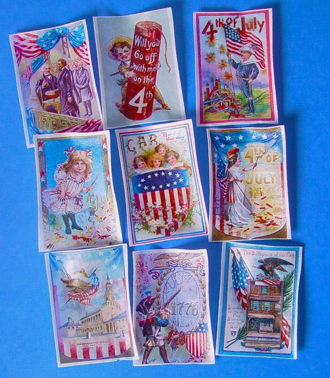 July 4th edible Image wafer papers for your cookies, fondant, cakes and chocolates