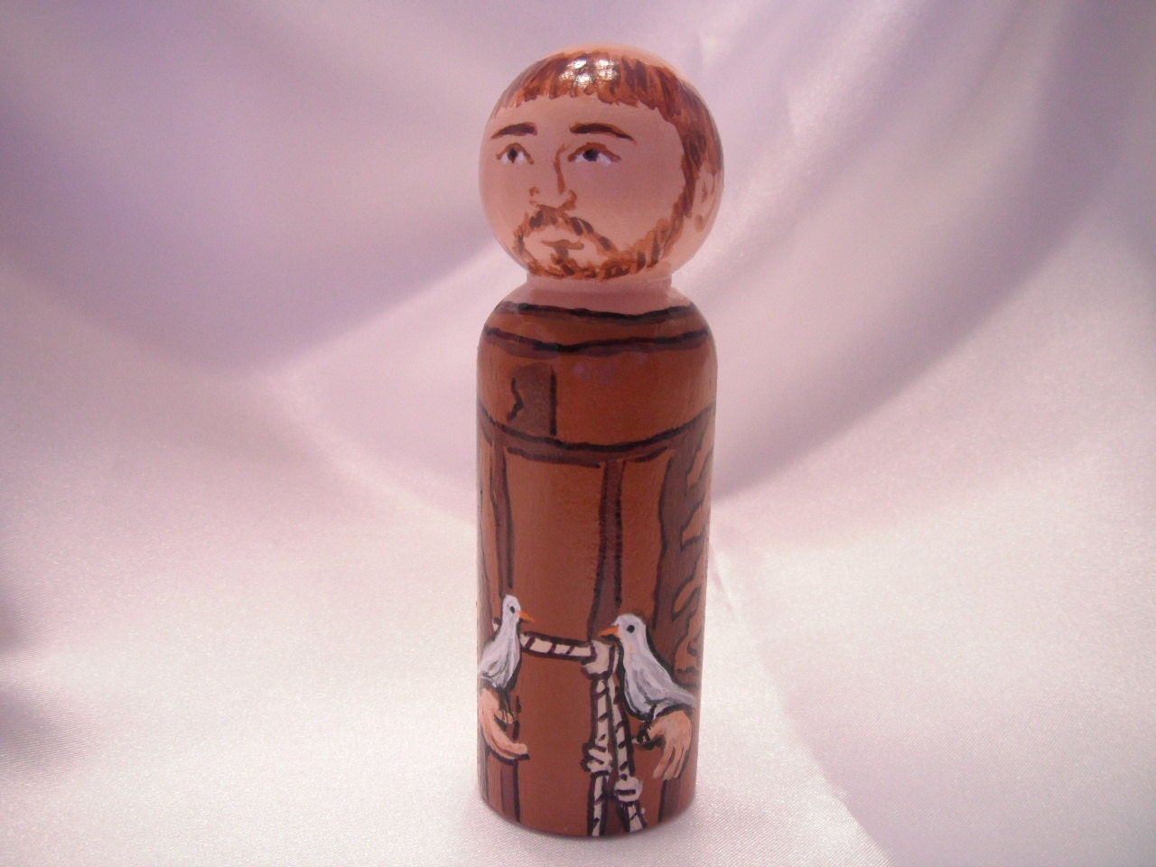 Saint Francis of Assisi - Catholic Saint Doll - made to order