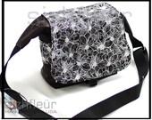 Boho DSLR Camera bag With Zipper Enclosure - Flowery Web