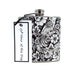 Exotic Birds Liquor Flask 6 or 8 oz with Funnel and Tote Bag