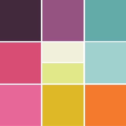 Art Gallery Fabric - Pure Elements Solid Fabrics - Fat Quarter Bundle of 10 - Patricia Bravo