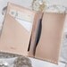 Personalized Card Holder - Nude - Leather - Hand Stitched