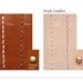 Personalized Envelope Clutch with Initial Letters - Leather - Rust - Hand Stitched - Front Page of Etsy