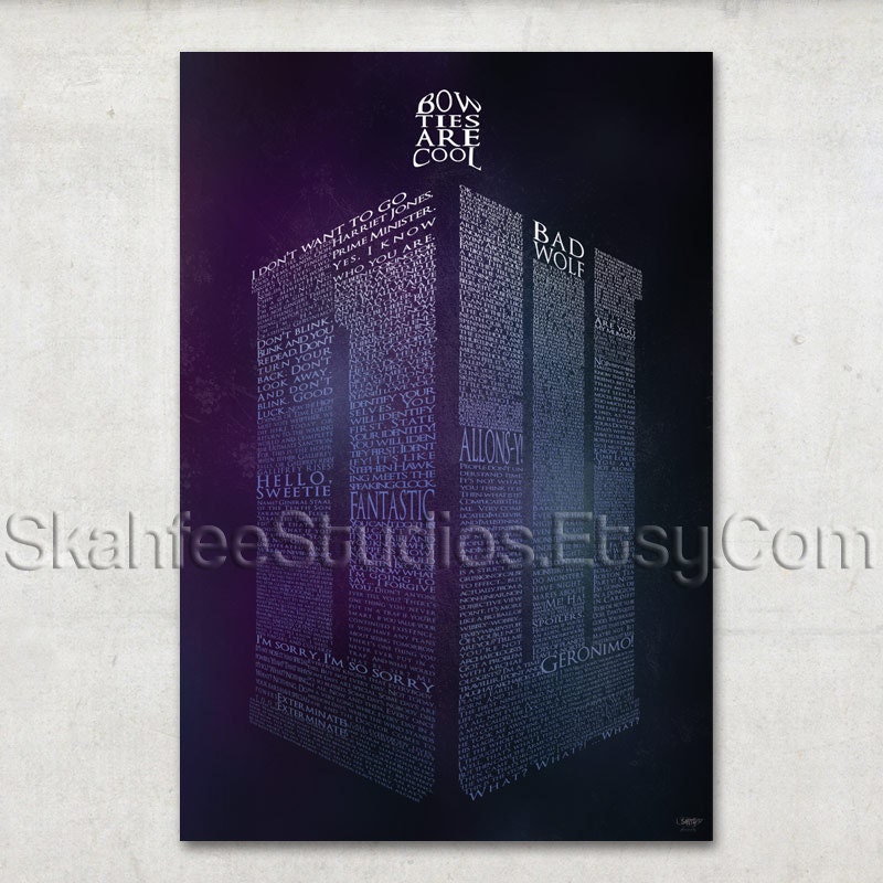 Doctor Who TARDIS Poster 27x40" (Theatrical Size)