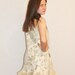 Nuno felted dress, OOAK wool and silk felted Art to Wear mini dress