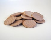 1000 Wood disks - 1.5 inch coin