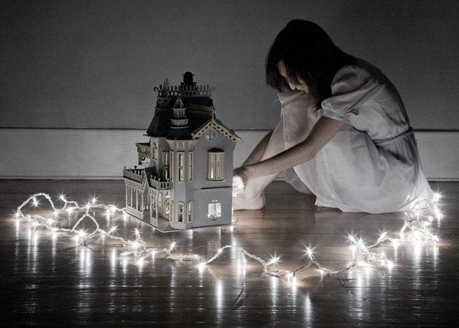 The Magical Dollhouse 5x7 Inch Fine Art Print