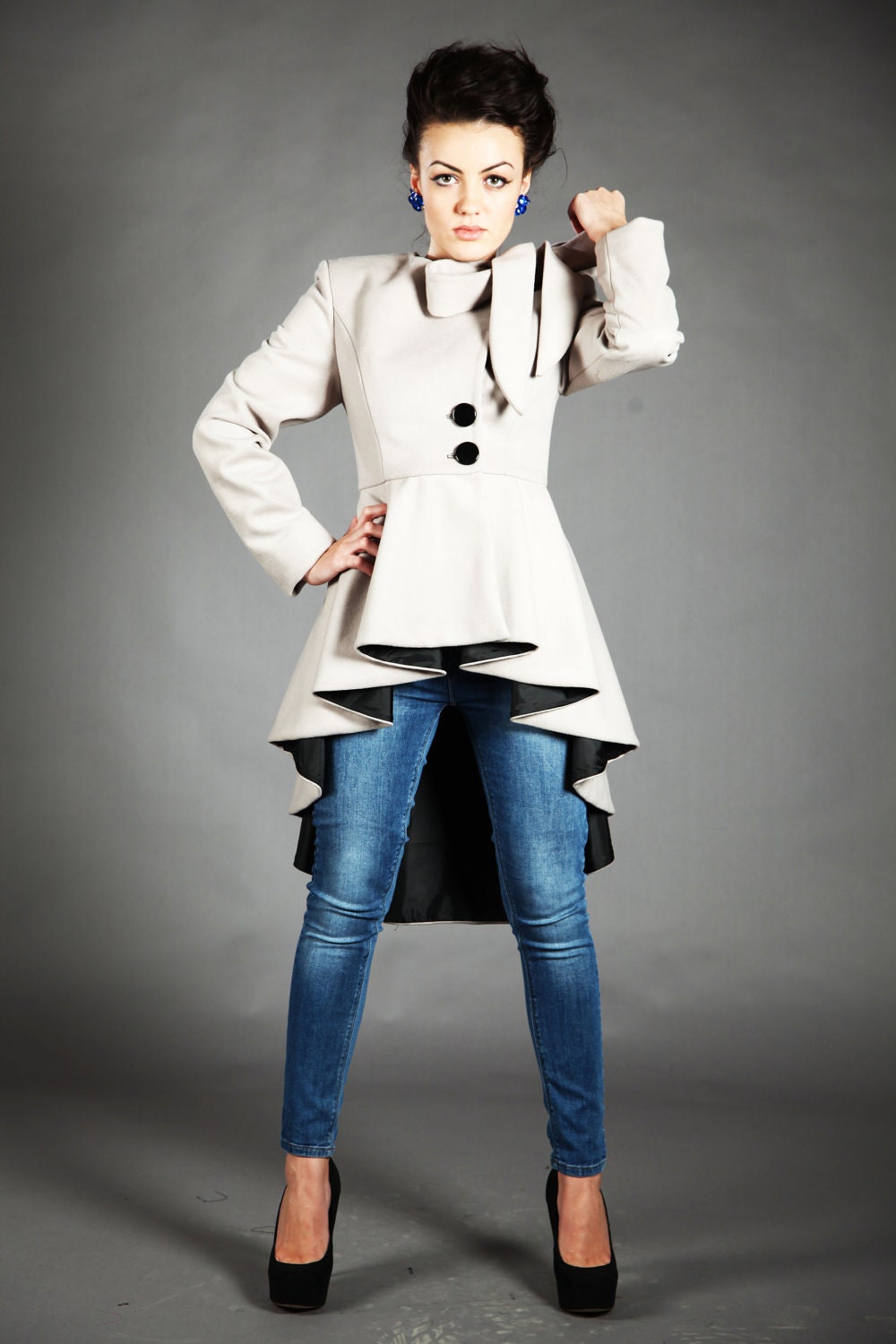 STEFANIA  jacket(fabric in pictures no longer available)