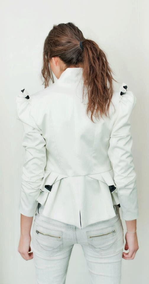 enia jacket (white, black, red, pink, nude)