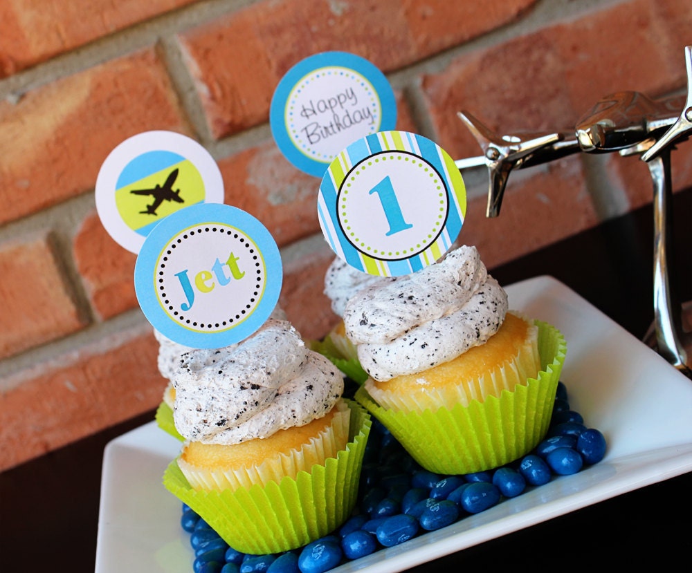 Birthday Cupcake Toppers