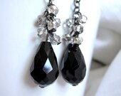Juana: Crystal Charm Earrings
