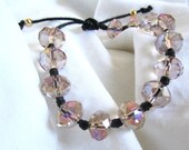 Vive la Shimmer : 14k Gold Crystal Bracelet