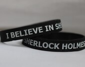 I Believe in Sherlock Holmes Wristband