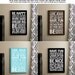 CUSTOM Subway Art Print // Black and White // 20x30