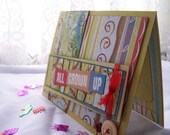 Birthday Card handmade - All Grown Up