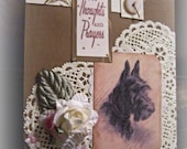 Handmade greeting for loved one, pet, encouragement, sympathy