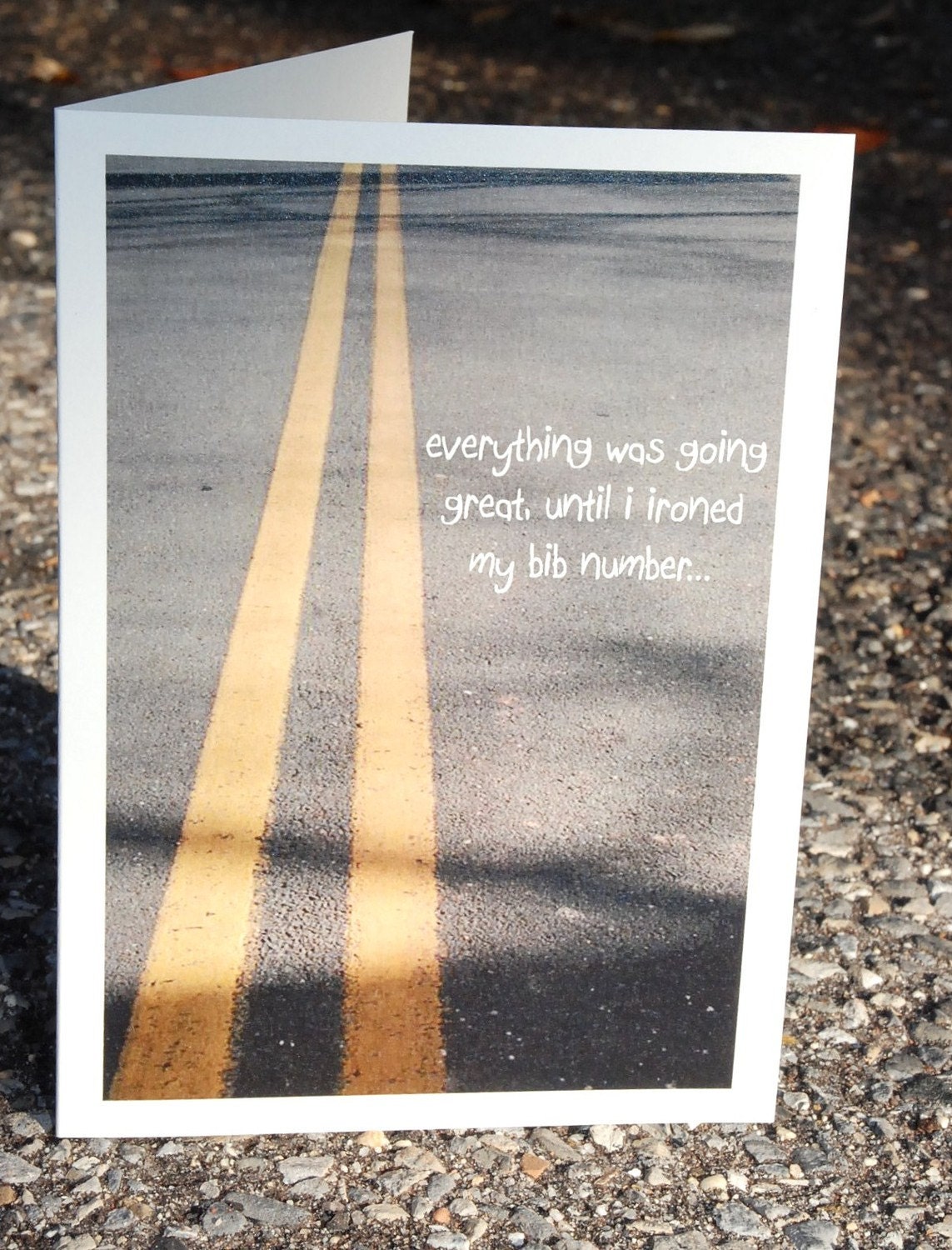 Cards For Runners, Bibs Melt