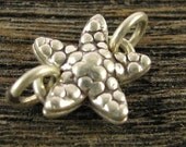 Cushion Starfish Clasp Hook and Eye Puffed Sea Star Handmade by Karen Hill Tribe, T39