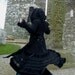 Custom Gypsy Vampire coat from recycled sweaters - RESERVED for Rhiannon, please do not purchase
